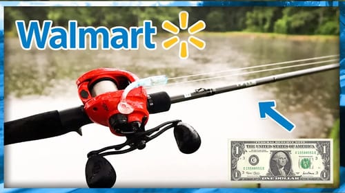 $1 Walmart FISHING Challenge!!! (Ft. Fishing With Norm)