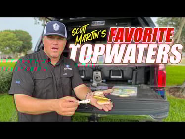 4 TOPWATER Baits You NEED to Have!