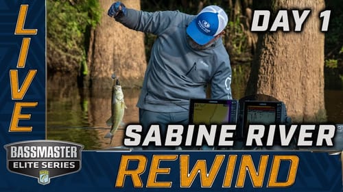 2023 Bassmaster LIVE at Sabine River - Day 1