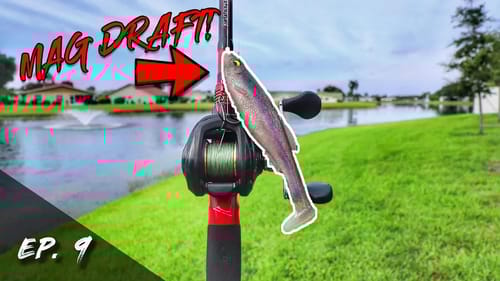 Does MegaBass Mag Draft Catch Fish? *SURPRISE Catch*! | Swimbait Showdown: Season 1, ep 9