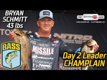 Bryan Schmitt leads Day 2 at Lake Champlain (43 lbs)