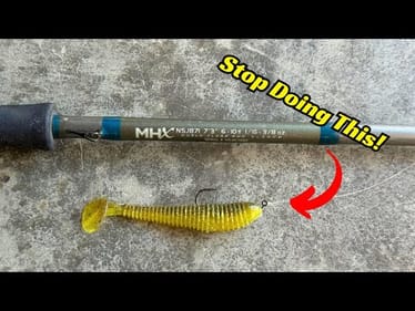 90% Of Anglers Fish A Finesse Swimbait Wrong! Try These Retrieves!