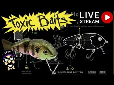 (LIVE) Swimbait Making & Tactics with Toxic Baits