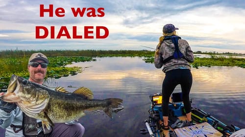 Florida PRE spawn Fishing (FFS in 3-4 FOW grass flat?!!!)