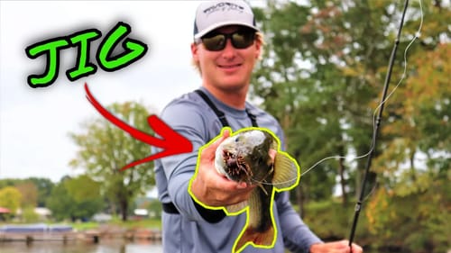 My FAVORITE way to fish a JIG (Washing a Jig in Current)