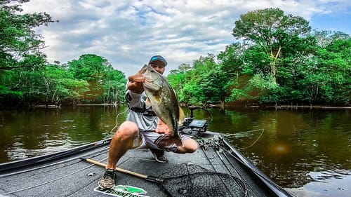 FROGGIN' For RIVER BASS In HEAVY CURRENT || Afternoon Bass Tournament (Giveaway Winner Announced!!)