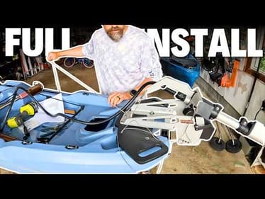 Torqeedo Ultralight Install on the Bonafide RVR (Complete Walkthrough)