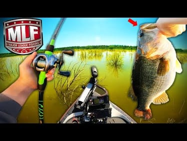 Bass Fishing Tournament on World’s Best PRIVATE LAKE 2v2v2v2 (We Won!)