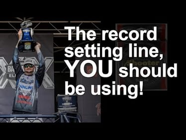 The record setting line that Kyle Welcher says you should be using!