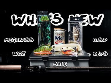 What's New This Week! WCZ Citizens, Megabass Respect, Orochi XX Sale, O.S.P And More!