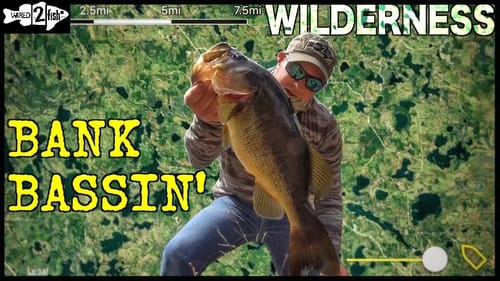 Bank Fishing Spring Bass on a New Lake (VLOG)