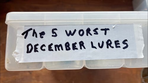 The 5 Worst Lures For December Fishing