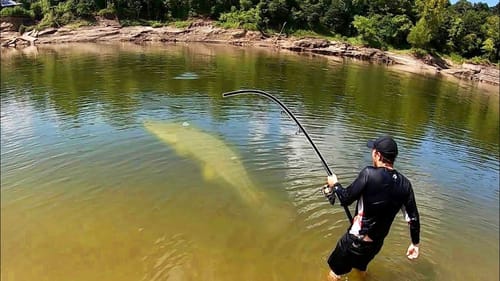 BATTLING a RIVER BEAST in HEAVY CURRENT!!