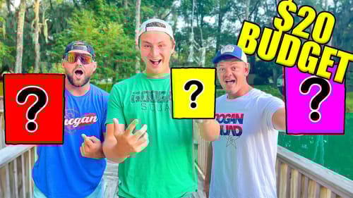 1v1v1 $20 Budget Fishing Challenge (Winner Take ALL)