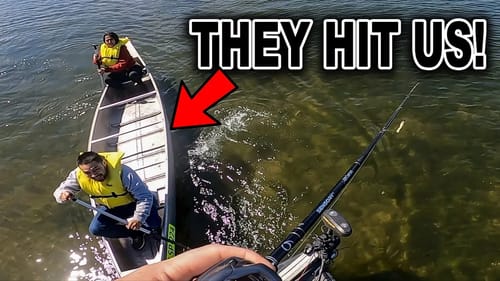 "Ya'll Drinking!?" Hit By Canoe While Bed Fishing On The Tower Of Power!