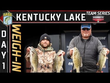 Weigh-in: Day 1 of 2024  Bassmaster Team Championship at Kentucky Lake