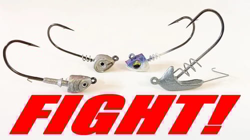 WHAT IS  the BEST SWIMBAIT HEAD - Underwater Footage