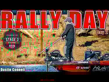 Tripling My DAY 1 Weight (Rally) - MLF Stage 3 Lake Murray - Day 2