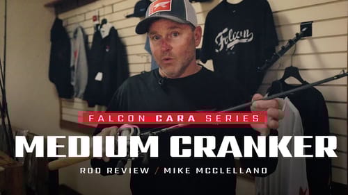 Falcon Cara Medium Cranker Rod – What the PROS fish with it! ft. Mike McClelland