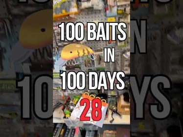 100 Baits In 100 Days - Day 28: Topwater Tora Viva Tiger #fishing