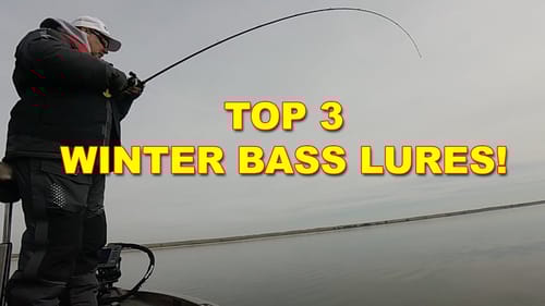 3 Best Lures For Winter Bass Fishing | How To | Bass Fishing