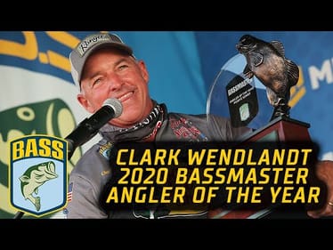 Clark Wendlandt wins the 2020 Bassmaster Angler of the Year title