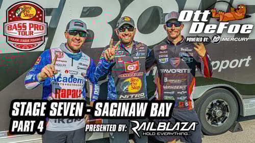 In the Boat | Stage 7 Saginaw Bay |​⁠ presented by @RAILBLAZA powered by @MercuryMarine Part 4