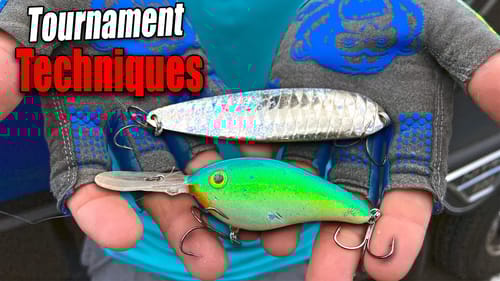 2 TECHNIQUES that Almost WON the Major LEAGUE Fishing Tournament on Lake GUNTERSVILLE