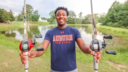 The BIG BASS Go Here In The Summer & I Found Them (Flipping Grass in a Trophy Pond)