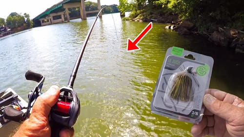 THAT IS NOT A BASS!!! Surprise Catch While Fishing Googan Squad Jig!