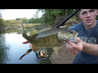 Creek Fishing Smallmouth Bass -- VLOG #8