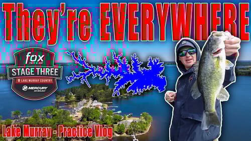 This Could Go Either Way... MLF Stage 3 - Lake Murray - Practice Vlog