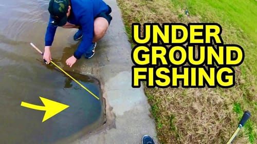 Fishing INSIDE a STORM SEWER!!