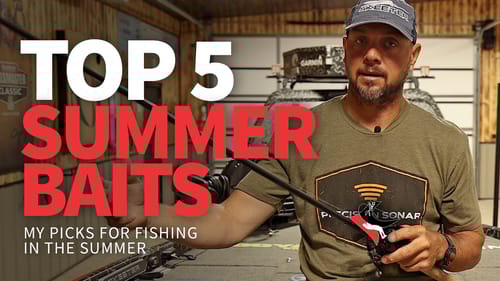 TOP 5 Baits for SUMMER Bass Fishing! ☀️ 🎣