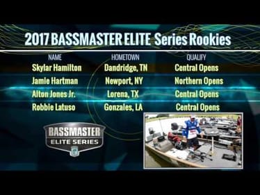 Meet the 2017 Bassmaster Elite Series rookies