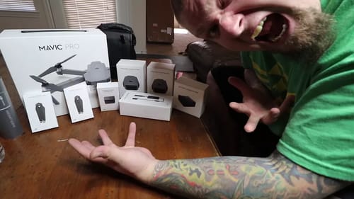 DJI MAVIC PRO UNBOXING & FIRST FLIGHT