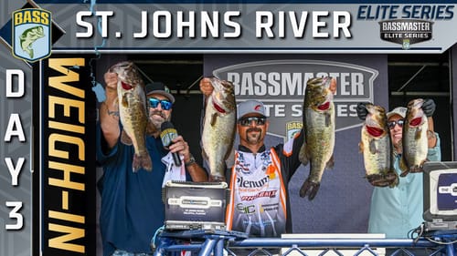 ELITE: Day 3 weigh-in at the St. Johns River