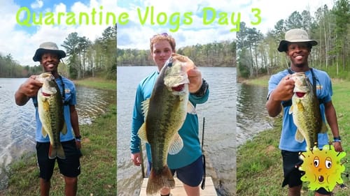 QUARANTINE FISHING CHALLENGE (CATCHING OUR PB'S)