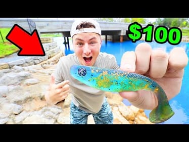 Custom Making $100 Big SWIMBAIT And IT WORKS!
