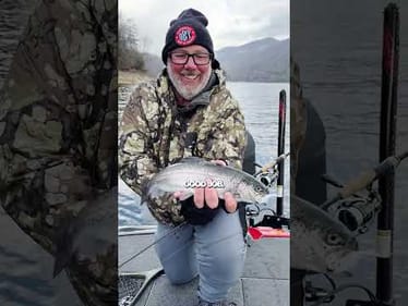Tight-lining Rainbow Trout with the 2.75" CAST Echo  #fishing