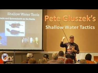 Chatterbaits, Shallow Carolina Rigs, & Ultra Shallow Tactics for Bass w/ PETE GLUSZEK