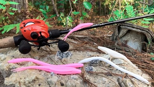 PINK vs WHITE Lure Fishing Challenge!!! (Walmart)