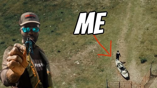Jumped a Fence to Fish Here