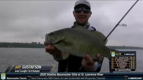Anglers experiencing flurries on the St. Lawrence River