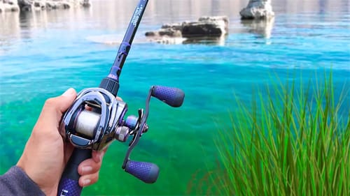Catching GIANT Bass in Ultra CLEAR Lake (Jon Boat Fishing)