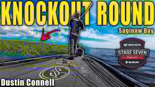 Fishing THICK GRASS for a BIG BASS - MLF Stage 7 - Saginaw Bay - Knockout Round