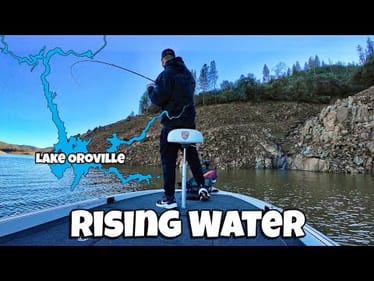 How I Catch Winter Bass in Rising Water | Lake Oroville Finesse Jigs