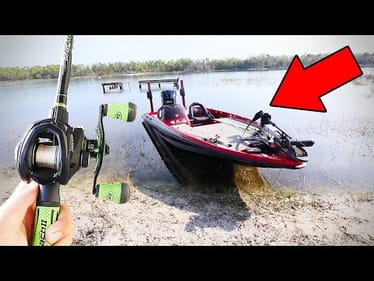 My FIRST TIME Fishing On A BASS BOAT (INSANE!)