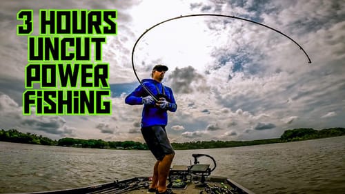 3 Hours of Uncut POWER FISHING on Lake LOADED With HYDRILLA