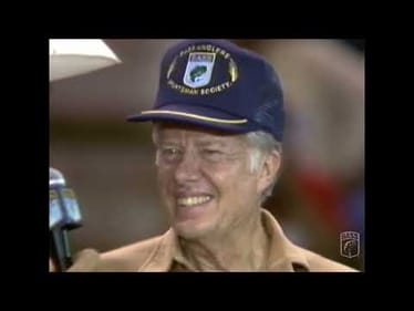 The CAST: President Jimmy Carter's appearance on the Bassmaster Classic stage